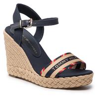 TOMMY HILFIGER dames Coporate Webbing High Wedge BLAUW 36