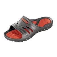 Beco slippers grijs/rood unisex