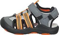 Geox , Sandalen in grau/orange, Sandalen für Jungen