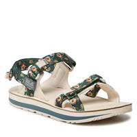 Jack Wolfskin Outfresh Deluxe Sandal W 4039451 Teal Grey Allover