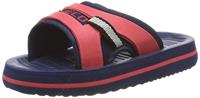 Beco slippers junior rood/blauw