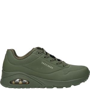 Skechers Dames Uno- Stand On Air Olive KAKI 