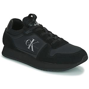 calvinkleinjeans Sneakers Calvin Klein Jeans - Runner Sock Laceup Ny-Lth YM0YM00553 Triple Black 0GL