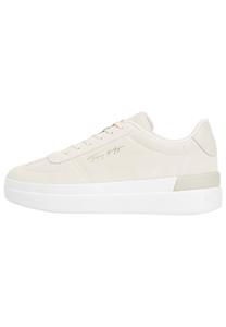 tommyhilfiger Sneakers TOMMY HILFIGER - Th Signature Suede Sneaker FW0FW06518 Feather White AF4