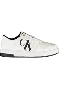 calvinkleinjeans Sneakers Calvin Klein Jeans - Cupsole Laceup Basket Low Poly YM0YM00428 White/Black 0K4