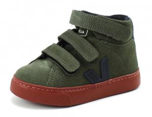 Stoute-schoenen.nl Veja sneaker hoog groen Olive VEJ14