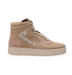 Maruti Mona Beige Hoge Sneakers