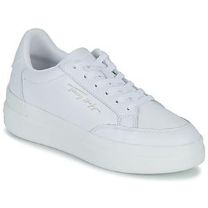 tommyhilfiger Sneakers Tommy Hilfiger - Th Signature Leather Sneaker FW0FW06665 White YBR