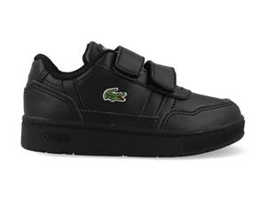 Lacoste Kinder-Sneakers Lacoste T-CLIP aus Synthetik mit Color-Pop - Black 