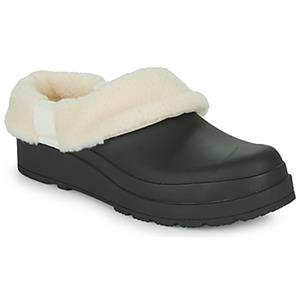 Hunter Women's Play Sherpa Insulated Mules - Black - UK 3