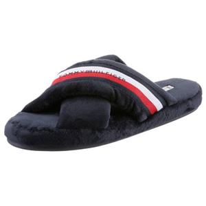 Hausschuhe Tommy Hilfiger - Comfy Home Slippers With Straps FW0FW06587 Desert Sky DW5