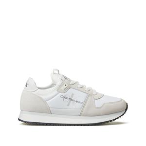 calvinkleinjeans Sneakers Calvin Klein Jeans - Runner Sock Laceup Ny-Lth Wn YW0YW00840 Bright White YAF