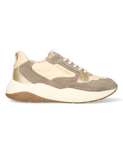 freddelabretoniere Sneaker Flame Taupe/Beige/Goud