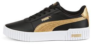 PUMA Carina 2.0 Distressed Sneaker Damen puma black/puma team gold