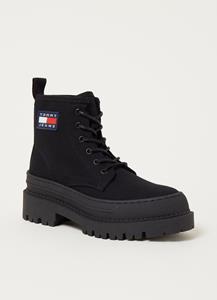 Tommy Jeans Foxing Canvas Boots - UK 6