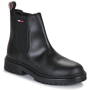 Tommy Jeans Chelseaboots "TOMMY JEANS FLAT CHELSEA", zum Schlupfen