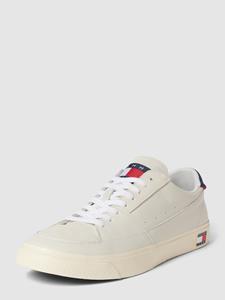 Tommy Jeans Sneakers van leermix met labeldetail, model 'VULCANCIZE'