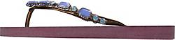 Uzurii , Slippers Copa Cabana Blue in bordeaux, Sandalen für Damen