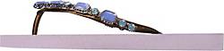 Uzurii , Slippers Copa Cabana Blue in violett, Sandalen für Damen