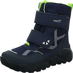 Superfit , Klettstiefel in mittelblau, Stiefel für Jungen