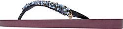 Uzurii , Slippers Classic Aby Baby Blue in bordeaux, Sandalen für Damen