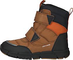 Geox , Stiefelette in dunkelbraun, Stiefel für Jungen