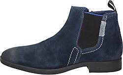 Sioux , Stiefelette Foriolo-704-H in dunkelblau, Boots für Herren