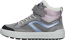 Geox , Sneaker in grau/pink, Sneaker für Mädchen