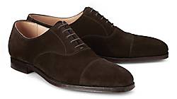 Crockett & Jones , Schnürschuh Hallam in dunkelbraun, Business-Schuhe für Herren