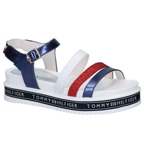 Tommy Hilfiger , Kinder Sandalen in blau, Sandalen für Mädchen