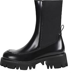 Ekonika , Chelsea-Boots Mit Massiver Traktorsohle in schwarz, Stiefel für Damen
