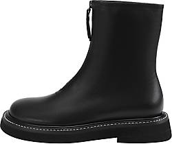 Ekonika , Ankle Boots Mit Front-Reißverschluss in schwarz, Stiefel für Damen