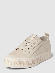 calvinkleinjeans Sneakers Calvin Klein Jeans - Vulc Flatf Low Wrap Around Logo YW0YW01025 Eggshell ACF