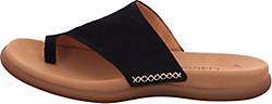 Gabor, 83.700.10 - Zehentrenner in mittelblau, Sandalen für Damen