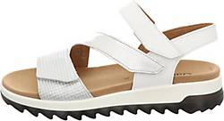 Gabor , R6 in weiß, Sandalen für Damen