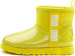Ugg , Winterboot Classic Clear Mini in gelb, Boots für Damen