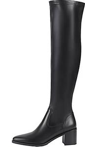 Ekonika , Overkneestiefel Mit Schmaler Spitze in schwarz, Stiefel für Damen