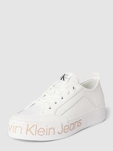Calvin Klein Jeans Plateausneaker "VULC FLATF LOW WRAP AROUND LOGO", mit Logoschriftzug