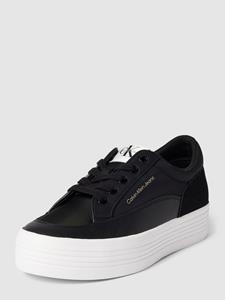 calvinkleinjeans Sneakers Calvin Klein Jeans - Vulc Flatf Low Cut Mix Material YW0YW00864 Black BDS