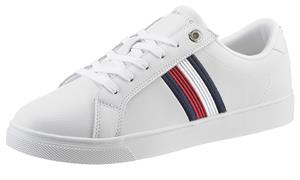 Women's Tommy Hilfiger Essential Stripes Trainers in White