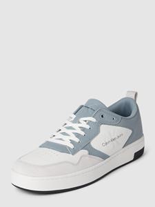 calvinkleinjeans Sneakers Calvin Klein Jeans - Basket Cupsole Low Lth Mono YM0YM00574 Iceland Blue/White/Ghost Grey 0G0