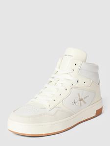 Women's Calvin Klein Mid-Top Trainers in Ivory
