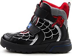 Geox , Winterboot J Sveggen Boy B Abx in schwarz/rot, Stiefel für Jungen