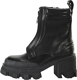 Buffalo , Stiefel Riot Zip Boot Mid in schwarz, Stiefel für Damen