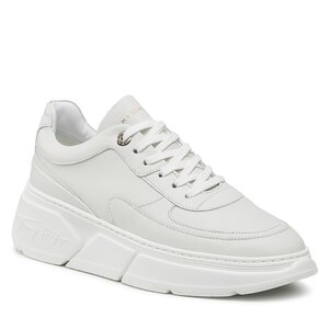 Tommy Hilfiger Sneakers  - Chunky Leather Sneaker FW0FW06855 White