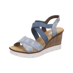 Rieker , Sandalen/sandaletten in blau, Sandalen für Damen