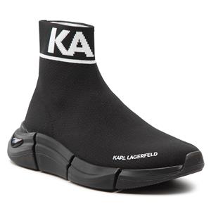 Karl Lagerfeld Sneakers  - KL63242 Black Knit Textile/Mono