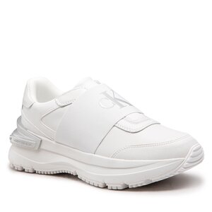 Calvin Klein Jeans Sneakers  - Chunky Runner Ribbon Lth YW0YW00800 White/Silver