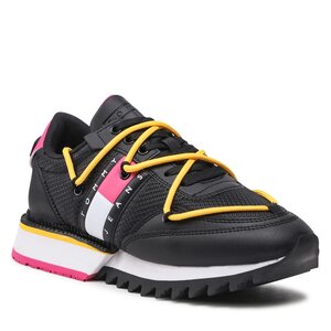 Tommy Jeans Sneakers  - Sneaker Cleated EN0EN02056 Black 0GJ