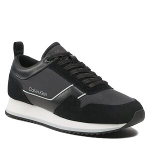 Calvin Klein Sneakers  - Low Top Lace Up HM0HM00985 Black/Salt Bay 0GR